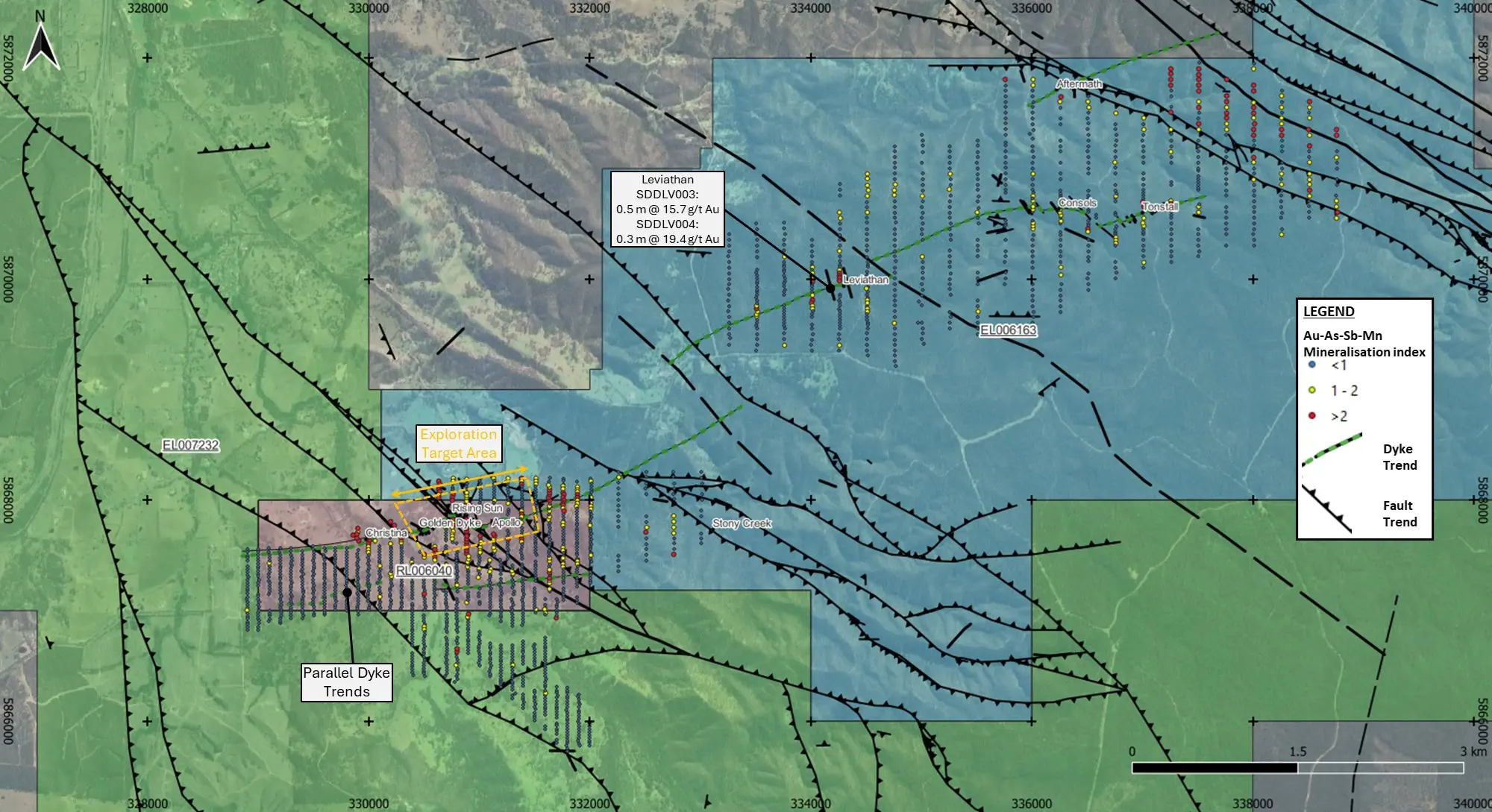 Southern Cross Gold expande Apolo a profundidad y a lo largo de la colisión