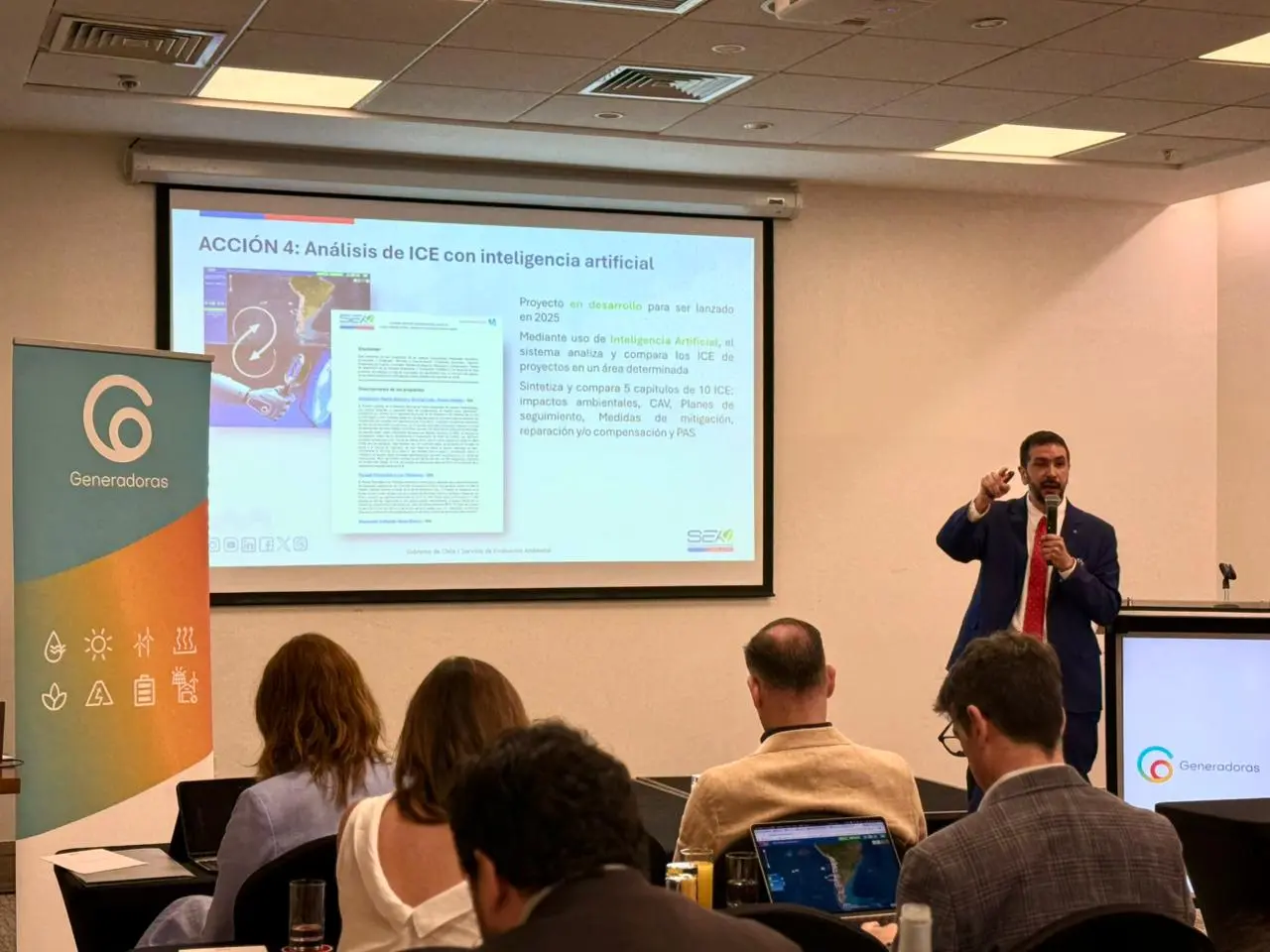 Generadoras de Chile y SEA abordan modernización del SEIA y nuevos desafíos del desarrollo energético Generadoras de Chile y SEA abordan modernización del SEIA y nuevos desafíos del desarrollo energético