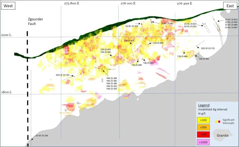 Aya Gold & Silver informa resultados de plata de alta calidad en Zgounder Aya Gold & Silver informa resultados de plata de alta calidad en Zgounder