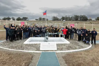 Enap celebró los 80 años del descubrimiento del petróleo en su futura planta de hidrógeno verde 