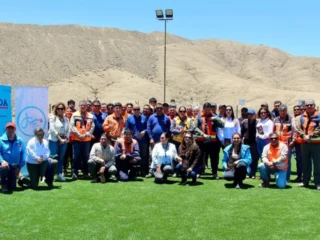 SENDA Atacama realiza taller preventivo en mina Mantoverde