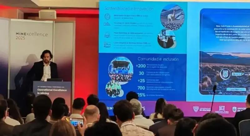 Indimin y Gold Fields presentan avances de excelencia operacional digital durante Minexcellence 2025