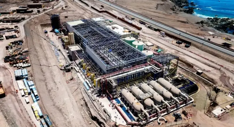 Planta desaladora del Distrito Norte entra en su fase decisiva con más de 90% de avance