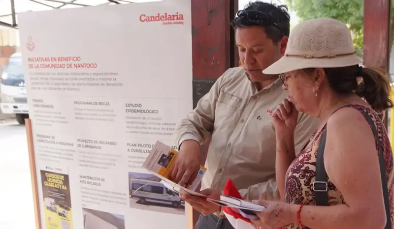 Distrito Candelaria Lundin Mining realizó encuentro comunitario informativo con vecinas y vecinos de Nantoco