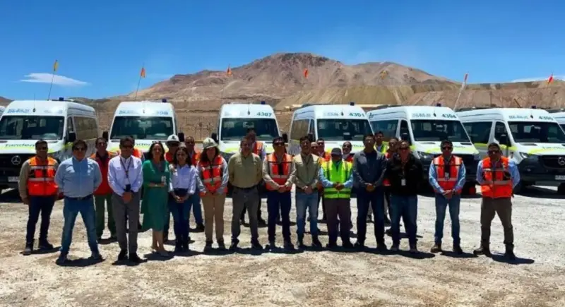 Renovación del transporte en faena: Codelco Salvador refuerza seguridad y estándar operacional con nueva flota 4×4