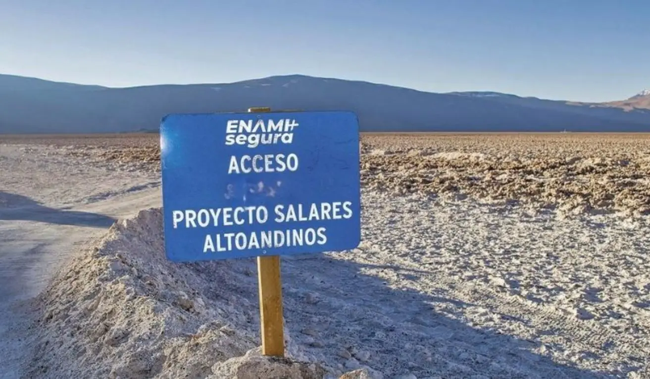 Salares Altoandinos: el Estado entrega a ENAMI concesión clave para el mayor proyecto greenfield de litio en Chile Salares Altoandinos: el Estado entrega a ENAMI concesión clave para el mayor proyecto greenfield de litio en Chile