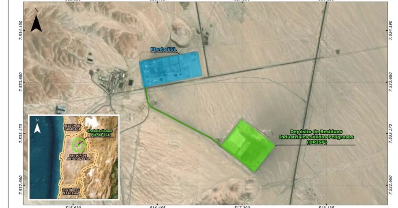 SEA aprueba proyecto de Ecometales para extender depósito industrial hasta 2038 SEA aprueba proyecto de Ecometales para extender depósito industrial hasta 2038