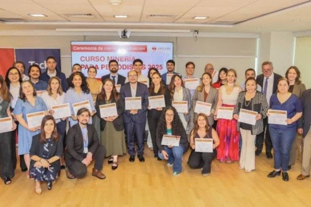 SONAMI culmina exitoso Curso de Minería para Periodistas, capacitando a 52 comunicadores