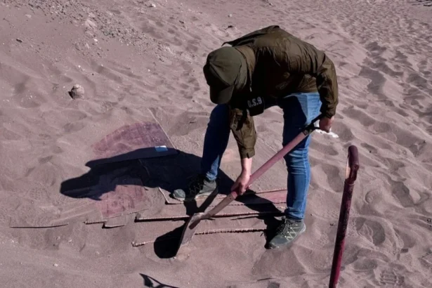 Recuperan $80 millones en cobre robado a tren en movimiento en Baquedano