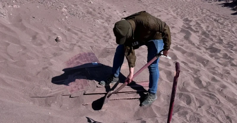 Recuperan $80 millones en cobre robado a tren en movimiento en Baquedano