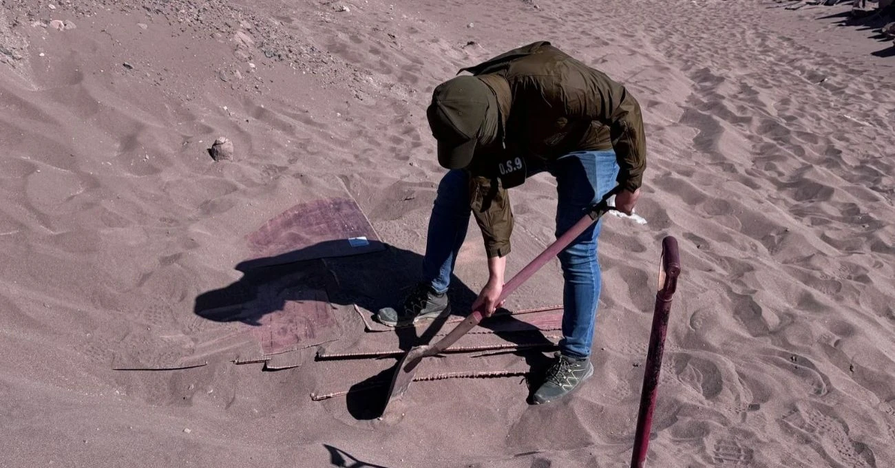 Recuperan $80 millones en cobre robado a tren en movimiento en Baquedano