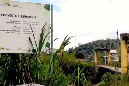 Ecuador licitará proyecto Llurimagua en 2026 tras salida de Codelco