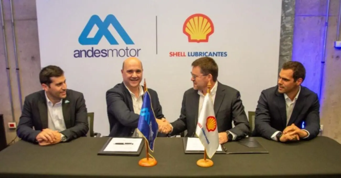 Andes Motor y Shell impulsan postventa automotriz con lubricantes premium en Chile