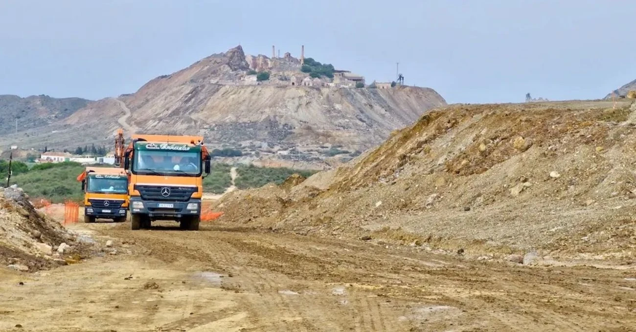 MITECO acelera obras clave en la Sierra Minera para frenar el arrastre de metales al Mar Menor