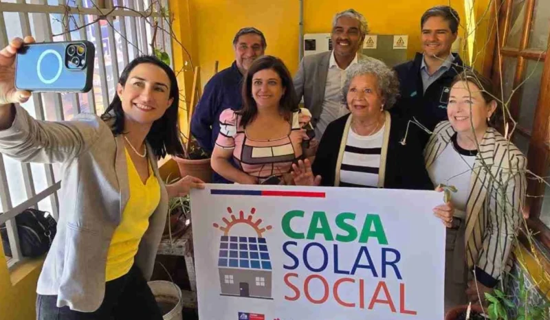 Inauguran en Mejillones sistemas fotovoltaicos residenciales de 1 kWp del Programa Casa Solar Social