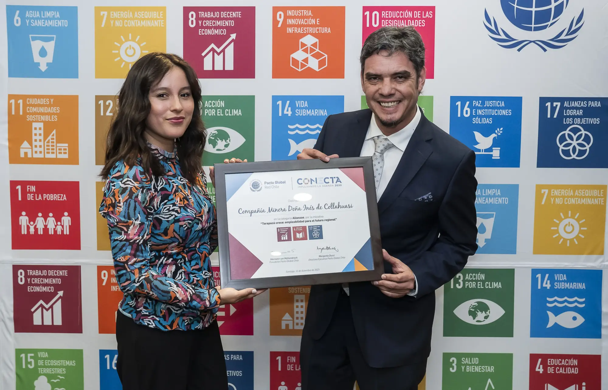 Collahuasi destaca en Premios Conecta 2025 con su Programa de Empleabilidad para jóvenes de Tarapacá