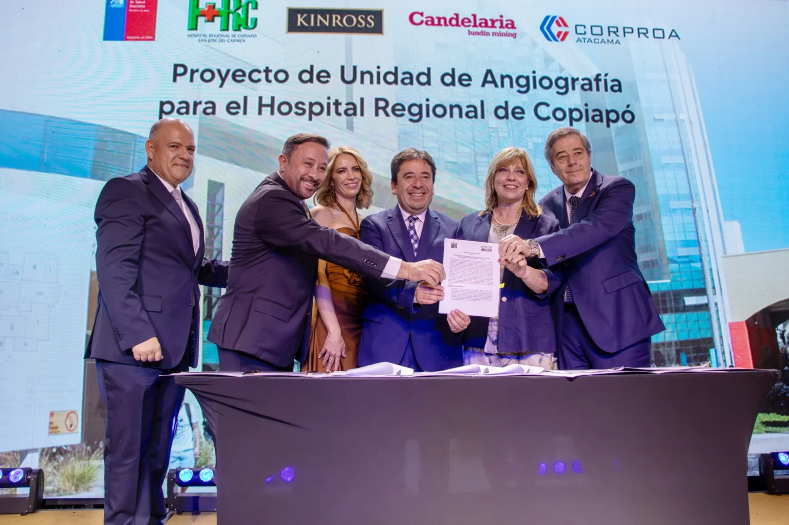 Alianza público-privada impulsa la futura Unidad de Angiografía del Hospital Regional de Copiapó