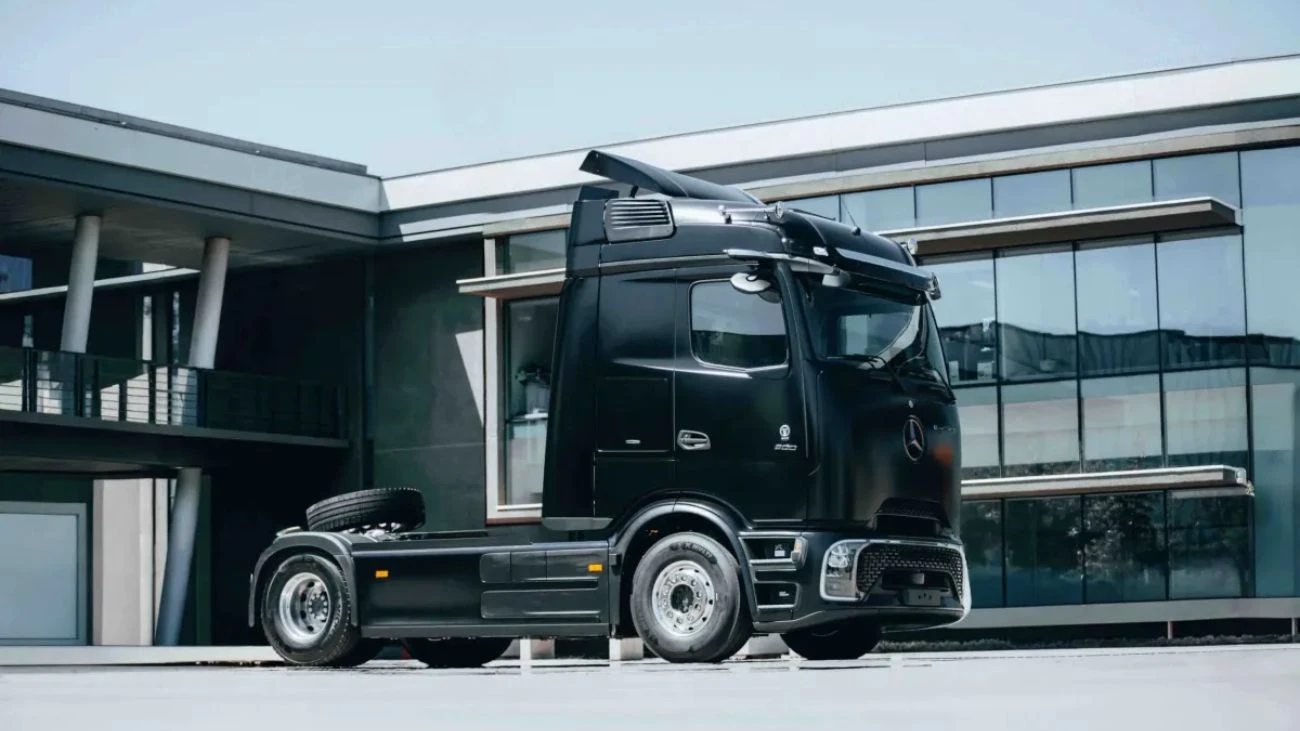 El revolucionario Mercedes-Benz eActros 600 aterriza en Chile