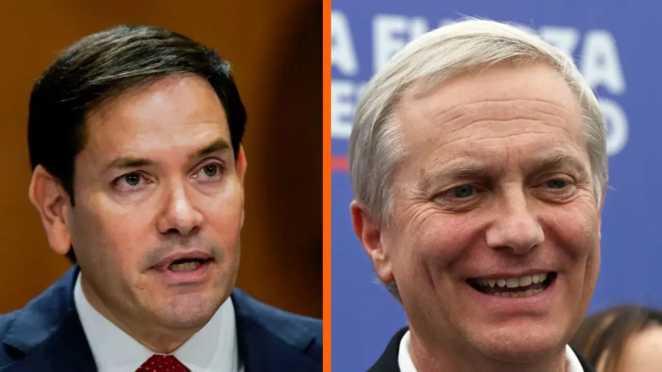 Secretario de Estado de EEUU, Marco Rubio, celebra triunfo de Kast en Chile: "Esperamos colaborar"