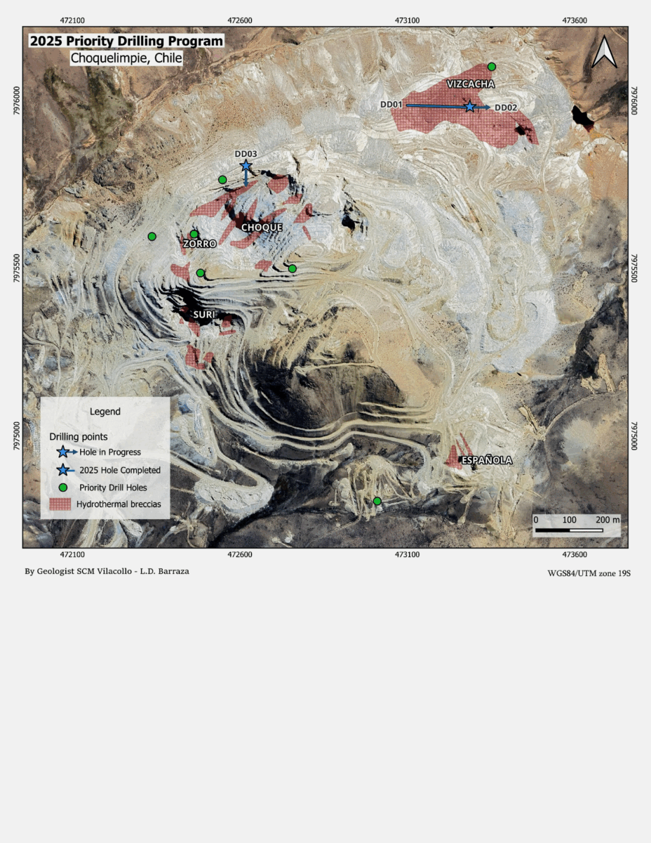 Actualización del Programa de Perforación Minera de Norsemont en Choquelimpie Actualización del Programa de Perforación Minera de Norsemont en Choquelimpie