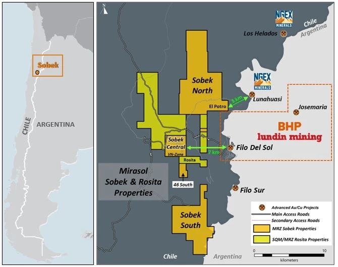 Mirasol Resources lanza la temporada de exploración en el Proyecto Cobre-Oro de Sobek en el distrito de Vicuña, Chile
