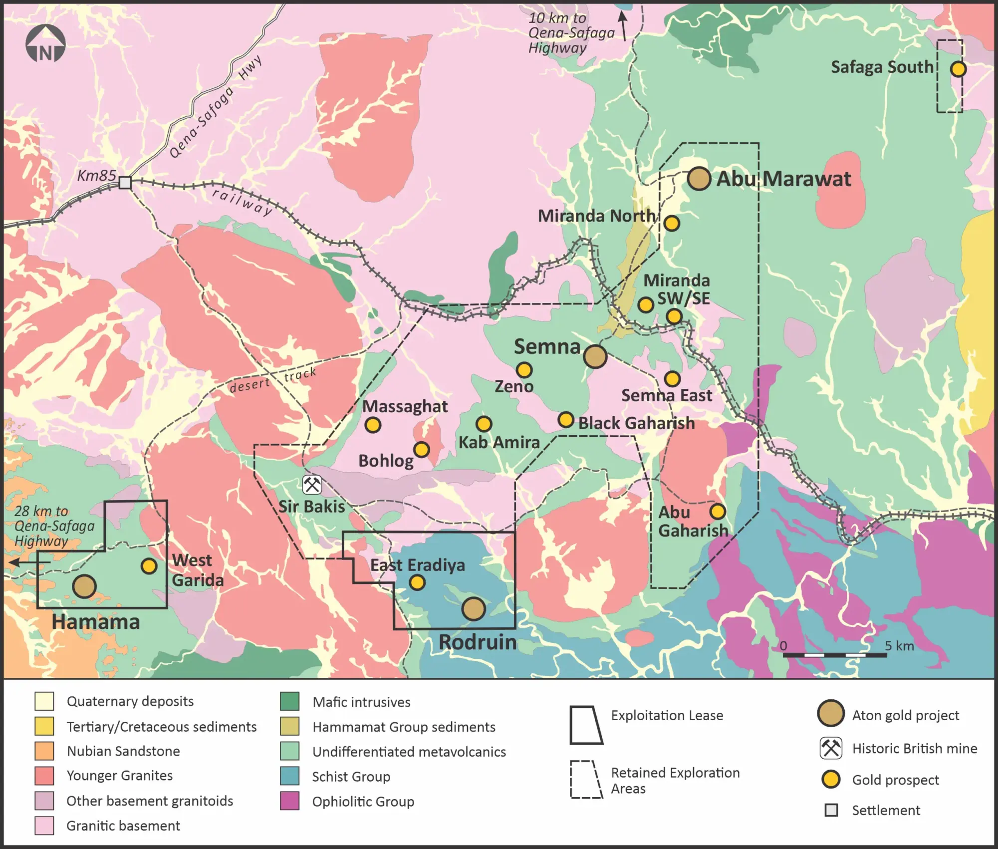 Aton Resources informa de la continuación de una fuerte mineralización en profundidad en el proyecto Semna