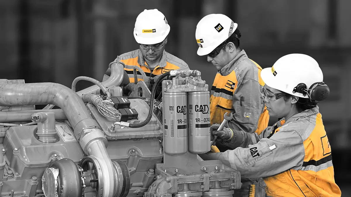 Finning Sudamérica abre 95 vacantes en Chile: turnos 7x7 y 4x3 para Antofagasta, Atacama, O’Higgins y La Araucanía