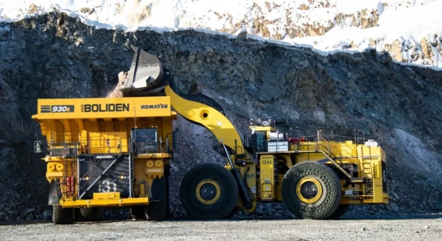 Boliden implementa con éxito sistema de camiones eléctricos en mina subterránea