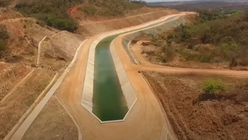 Brasil construye río artificial de 145 km para combatir la sequía