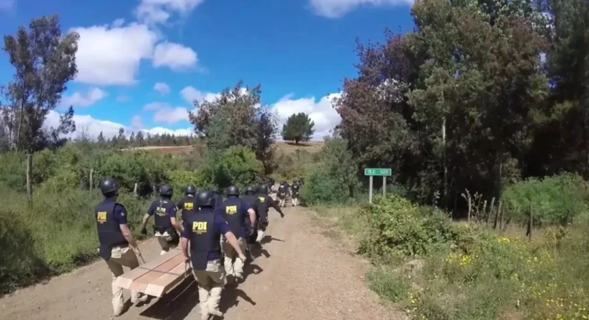 Operativo en Temucuicui: 5 detenidos y Gobierno refuerza control territorial en La Araucanía