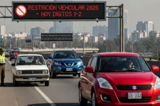 Restricción vehicular 2026: estos son los dígitos que no pueden circular este viernes en la Región Metropolitana
