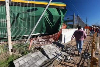 Accidente ferroviario en Chiguayante: EFE Sur suspende servicio el lunes tras desrielamiento de 9 carros