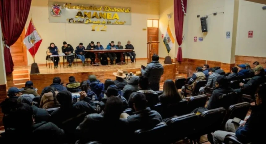 Comité Minero Ambiental en Puno: Ananea y La Rinconada refuerzan fiscalización y control ambiental