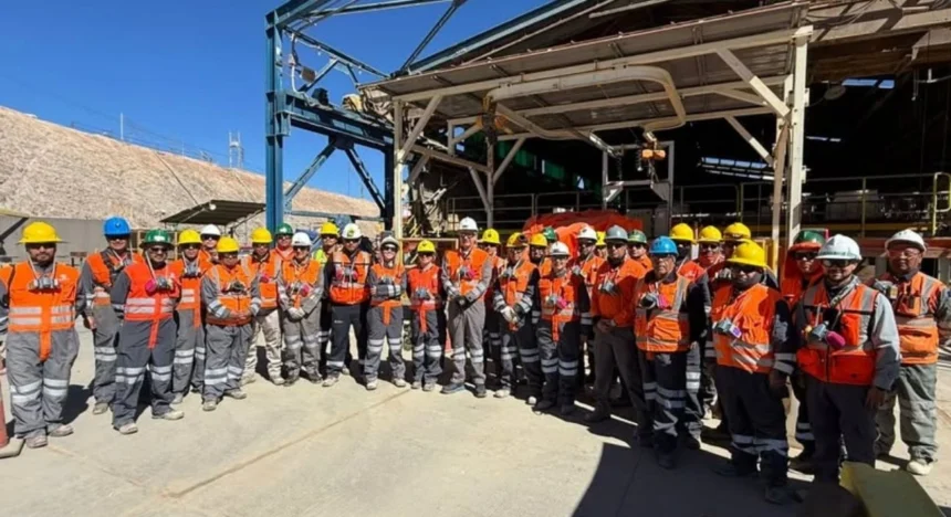 Hidrometalurgia de Codelco Salvador reutiliza 531 toneladas de residuos y genera $747 millones en economía circular