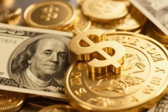 El oro cae por tensión entre EE.UU. e Irán y temor a inflación impulsada por el petróleo