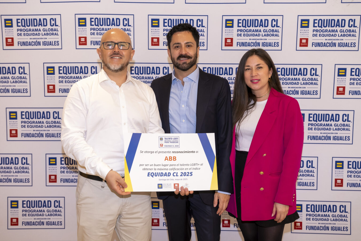 ABB en Chile nuevamente entre las empresas más atractivas para el talento LGBTI+