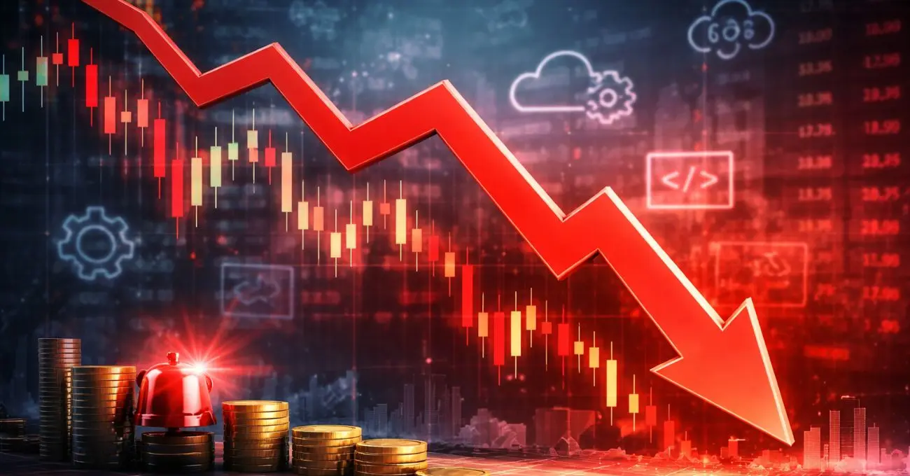 Acciones de software: el sector cae hasta 50% y queda 24 puntos bajo el S&P 500 por el giro de la IA