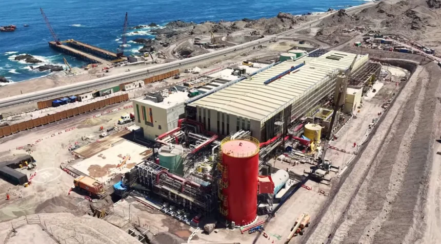 Aguas Horizonte destaca los avances de su megaobra hídrica: Planta desaladora alcanza un 96% de construcción