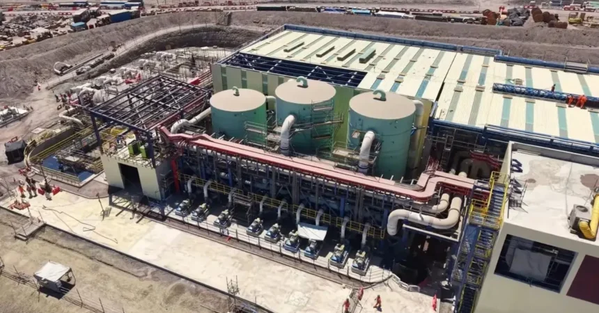 Aguas Horizonte finaliza planta desaladora en Antofagasta: hito clave para minería