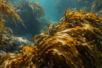 Algas marinas de Groenlandia: 7.973 parches y el “viaje” que puede llevar carbono a 1.460 metros