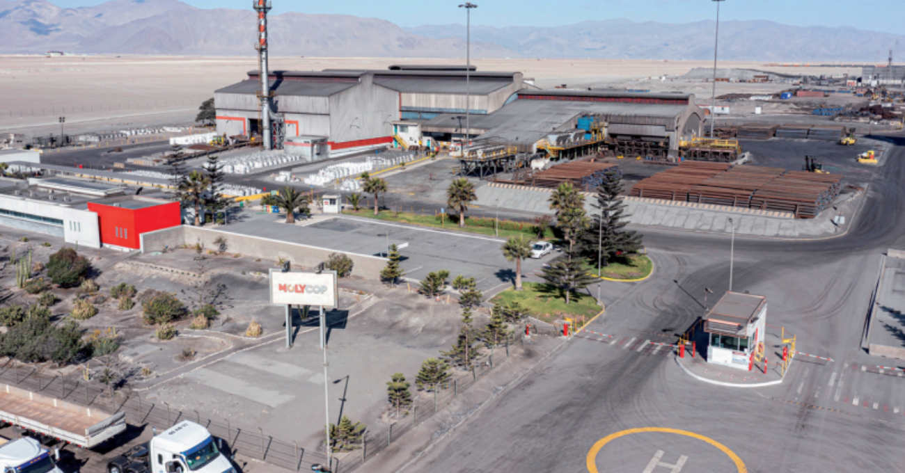 Alianza Molycop y ENGIE: Agua reutilizada en planta industrial de Mejillones.
