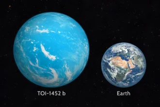 Astrónomos descubren TOI-1452 b, un posible mundo oceánico a 100 años luz