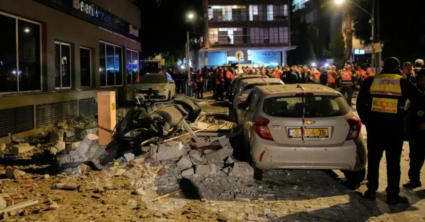 Ataque con misil iraní en Ramat Gan deja dos muertos y eleva tensión en el área de Tel Aviv