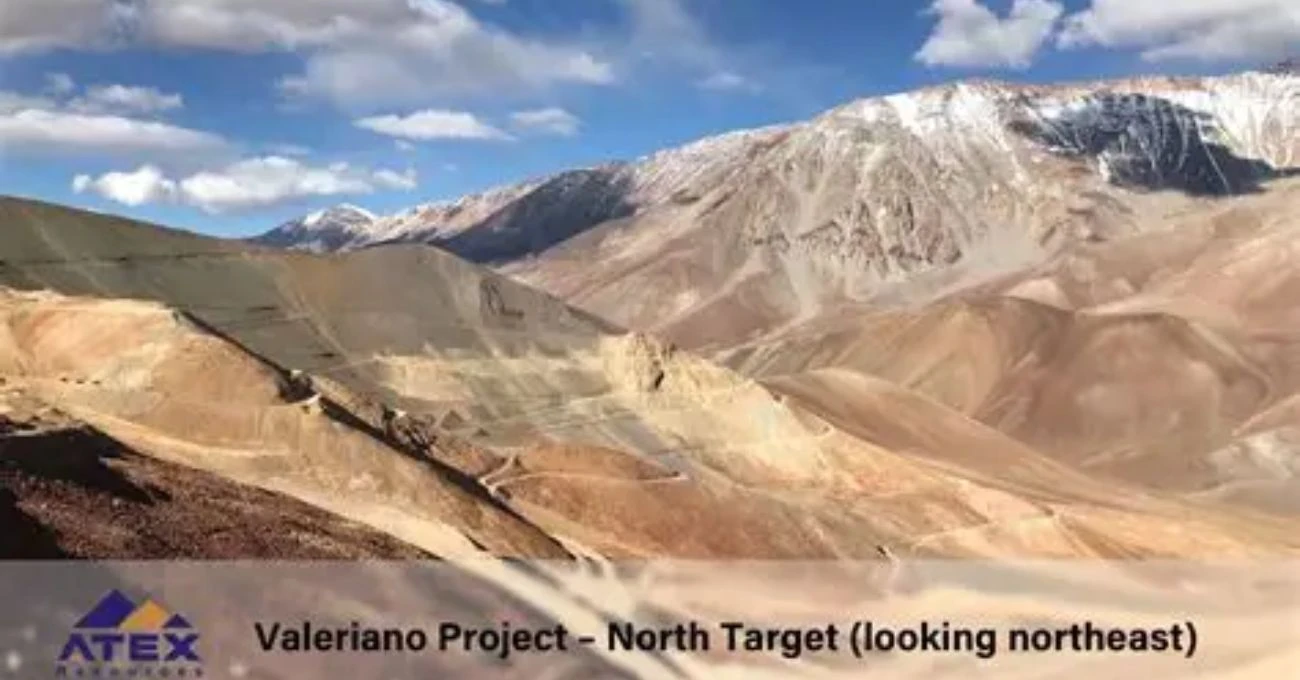 ATEX Resources presenta nuevo informe técnico y confirma potencial de clase mundial en proyecto cuprífero Valeriano