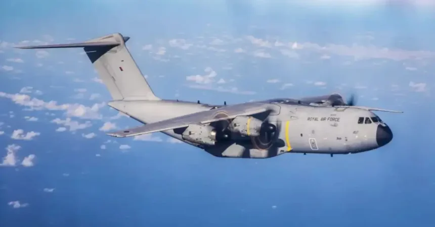 Avión militar A400M logra histórico aterrizaje en banquisa ártica bajo extremas condiciones