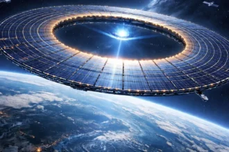 Banco de energía espacial: China apunta a una planta solar orbital de 1 km y prepara una demostración de 1 MW para 2030
