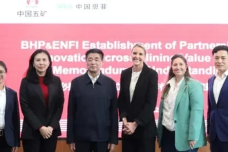 BHP y China: acuerdos con ENFI y BGRIMM buscan acelerar innovación minera en procesamiento y lixiviación