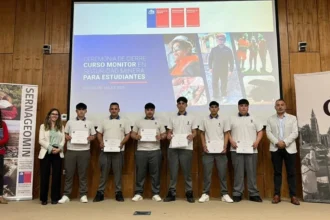Capacitación en seguridad minera certifica a 29 jóvenes en región del Maule