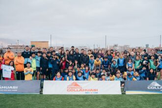 Chanavayita y Collahuasi impulsan programa integral de vida saludable en nuevo complejo deportivo del borde costero sur de Iquique