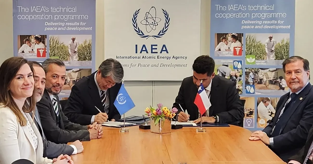 Chile firmó con el OIEA un nuevo marco para orientar el uso de tecnología nuclear hasta 2032